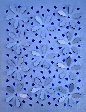 Flowers with Small Stars
(blue)
Lift-Up Card